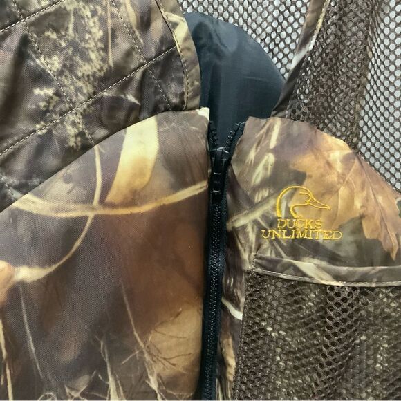 Stearns Ducks Unlimited Sport Vest Flotation Aid Adult XL Brown Camouflage - Picture 8 of 10